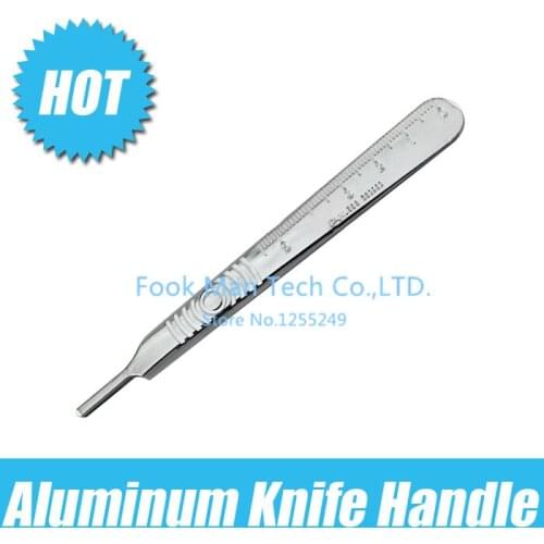 Free Shipping UK Knife Handle Nickled Made in UK, Blade Holder,10 Pieces Surgical Knife Handle,NO.3,REF.0803