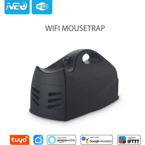Tuya Wireless Mouse Trap Mice Mousetrap Rat Pest Trap Catcher Rodent Killer WiFi Sensor APP Remote Control For SmartLife App