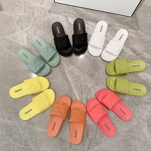 Sandals women 2021 summer Slippers Platform Designer Shoes flats lolita ladies mules mary jane fur slides fluffy gg gothic Y2K