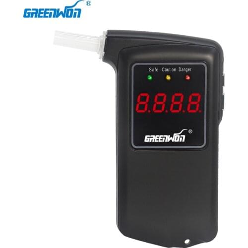 GREENWON digital alchohol breath Breathalyzer AT858S Breath Alcohol Tester alcoholmeter