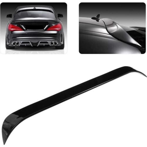 Glossy Black Rear Window Roof Spoiler Fit for Mercedes-Benz CLA-Class C117 CLA45 2013-2019