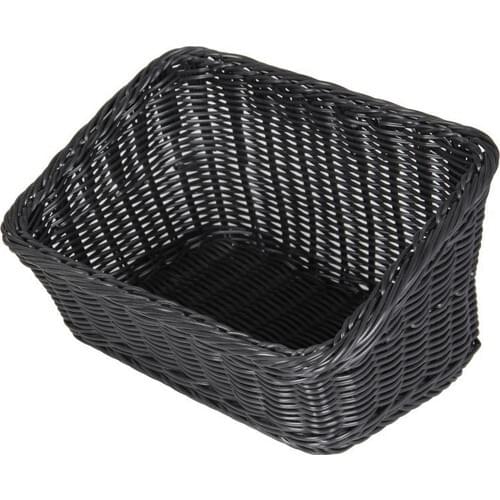 Globy Bread Cart Rectangle Plastic Black 34 X24X11/18 cm Globy