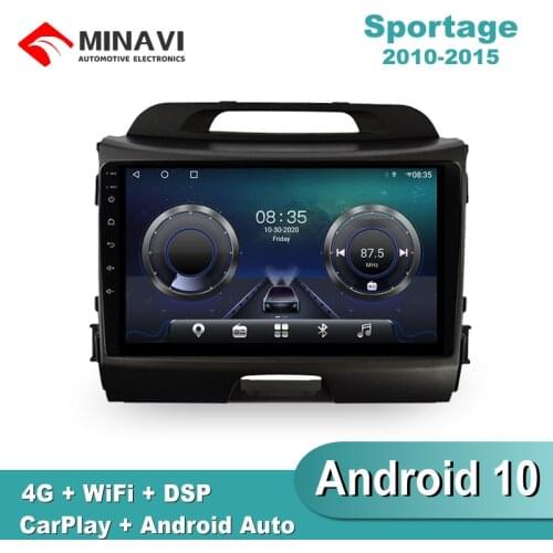 9'' IPS Android 9.0 Car Radio Multimedia For Kia Sportage 2012 2013 2014 2015 GPS Navigation Navi Player Auto Stereo 2din WIFI
