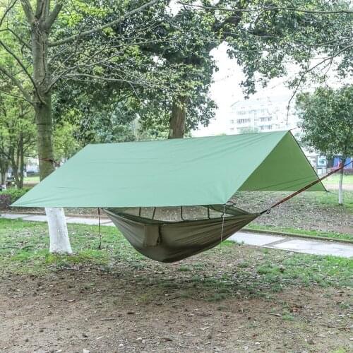 Mosquito net hammock canopy set, anti-mosquito hammock, waterproof sunshade camping hammock with mosquito net