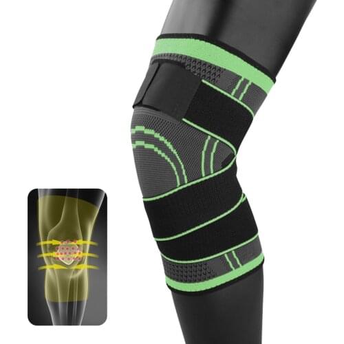 Getinfit 1PCS Knee Support Professional Protective Sports Knee Support Fitness Gear Basketball Volleyball Brace Protector