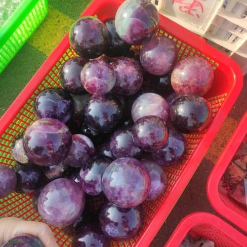 Natural Tianhe Stone Quartz Crystal Ball Mineral Polished Healing