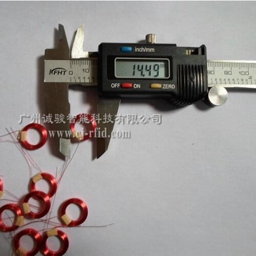 New 20pcs 125KHZ RFID reader antenna coil self-adhesive 8MM ID access control