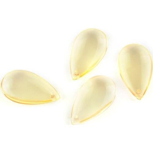 Champagne Crystal Water Drop 38mm/50mm Hanging For Earrings And Chokers Necklaces And Lighting Pendant For Chandeliers