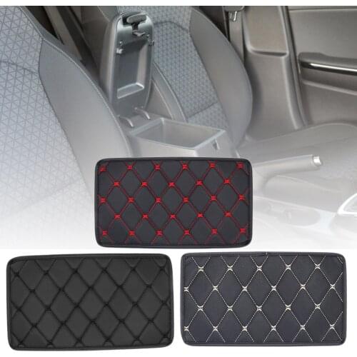 Universal Car Armrest Mat Auto Interior Armrests Storage Box Mats Armrest Waterproof Mat Cover Pad Auto Interior Accessories