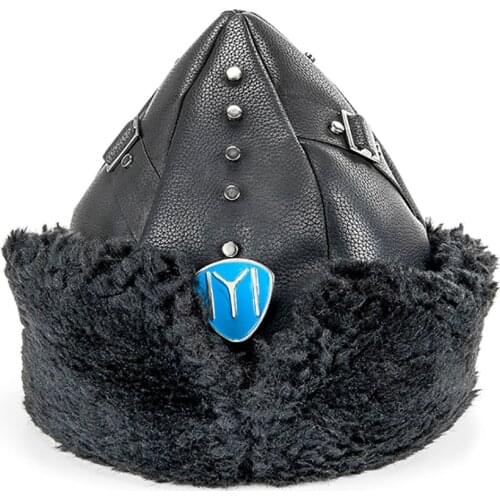 Winter Cold Fur Hat Beret Army Pilot The Bork Men Snow Resistant Power On Your Head Leather long Time Usage