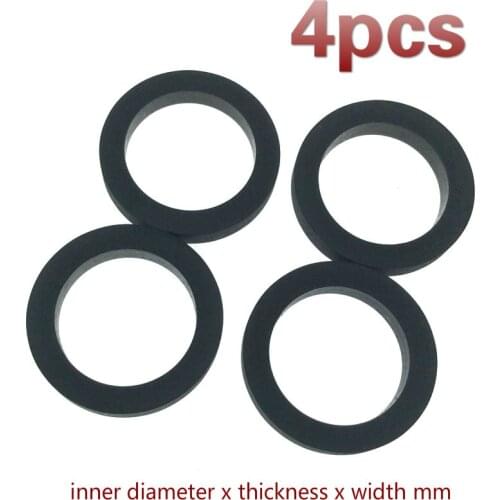 4pcs idle wheel belt loop Idler rubber ring for cassette deck recorder tape stereo audio player for akai