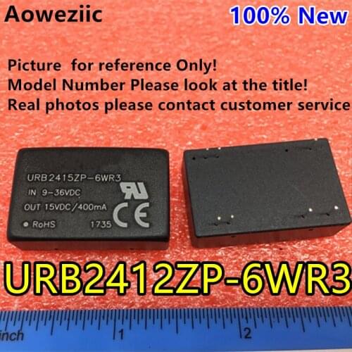 Aoweziic URB2412ZP-6WR3 URB2412ZP-6W URB2412 New Original DIP Input: 9-36V Output: 12V 0.5A DC-DC 1.5KV Voltage Isolate