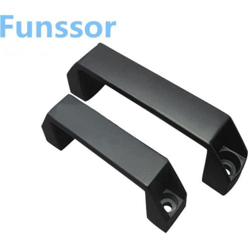 CNC aluminum profile fittings, cast aluminum handle, industrial aluminum alloy profile accessories 180mm/120mm/90mm