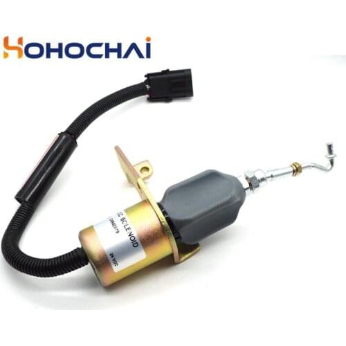 Cummins 6BT 6BTA 5.9L 4BT 4BTA Engine Fuel Shutoff Solenoid 5295567 4942879 24V Excavator Genset Parts