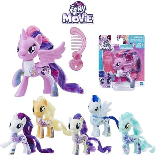 Hasbro My Little Pony Anime Figures Dolls Toys for Girls Action Figure Pet Shop Girls Kids Toys Doll Accessories Birthday Gift
