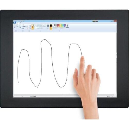 10.4 Inch 1024x768 HD Resolution Industrial Grade Panel Mount LCD Touch Screen Dsiplay Panel Monitor With Multi Interface