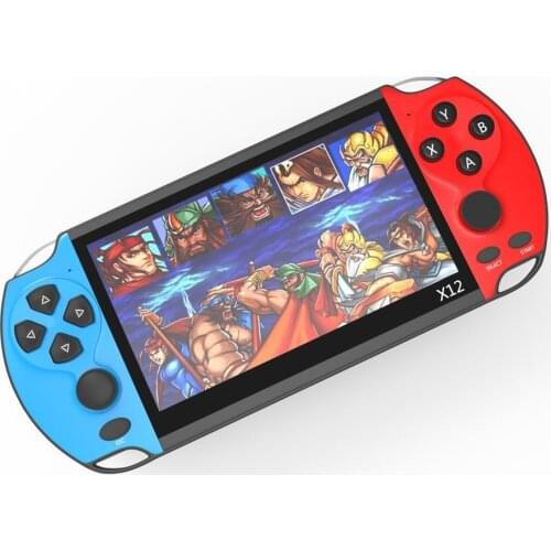 Latest 5.1 Inch Handheld Portable Game Console Dual Joystick 8Gb Loaded 1500 Free Games Support TV Out Video Game Machine