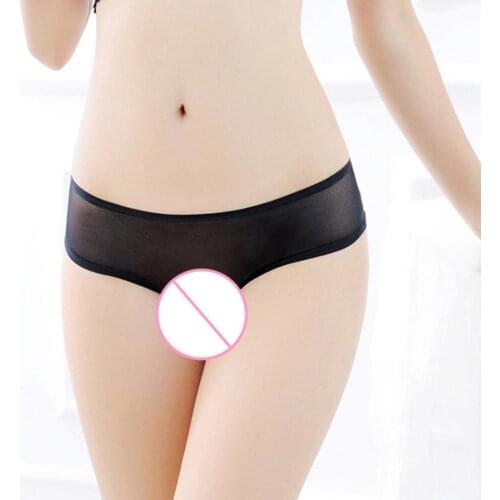 Sexy Flower Embroidered Underwear Underpants Women Hip Exposure Briefs Panties sexy panties women