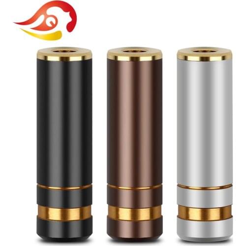 QYFANG 3.5mm 4 Pole 3 Contact Balanced Stereo Earphone Female Jack Audio Plug Headphone Metal Adapter DIY Mini Wire Connector
