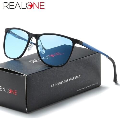 Unisex Aluminum Framed Sunglasses Mens Square Polarized Sun Glasses for Youth Ocean Color Sunglass Womens Trendy Subglasses 5093