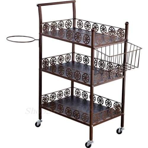 Ty stroller three-layer beauty salon stroller beauty salon stroller cans tattoo manicure tool cart rack