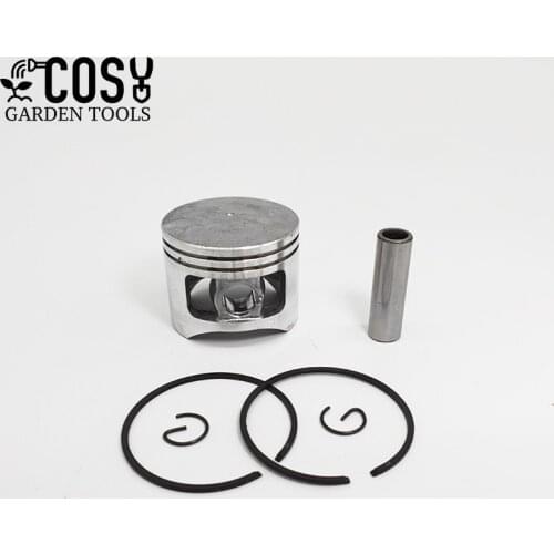 1 set 45mm Chainsaw Piston Ring Pin Kit For Chinese 5200 52CC Gas Cylinder Engine Replacement Spare Parts