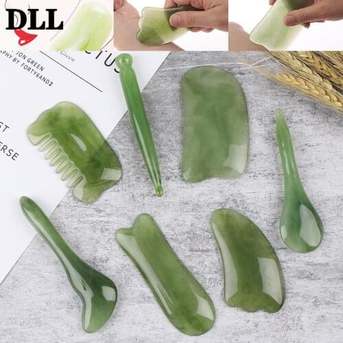 1Pc Message Gua Sha Scraper Board Health Care Tool Natural Resin Facial Body SPA