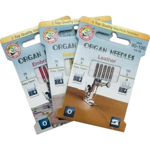 5pcs High Quality Organ Needles Domestic Sewing Machine Needles Stretch For Knitted Fabrics And Elastic Fabric YJ352