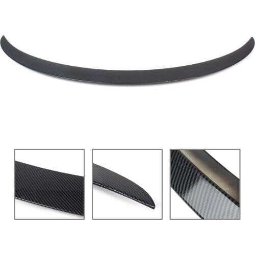 Car Carbon Fiber Style Tail Wing Rear Trunk Lip Spoiler For Mercedes Benz CLA C117 W117 2012 2013 2014 2015 2016 2017 2018 2019