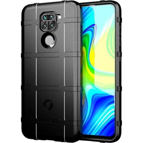 Case for Redmi Note 9 Rugged Shield Armor Soft TPU Shockproof Case For Xiaomi Redmi Note 9 6.53inch Global Version