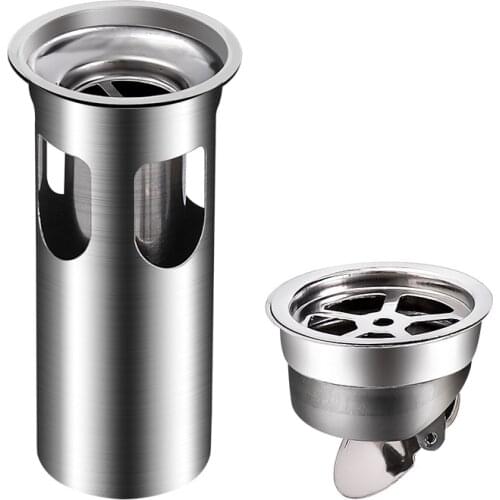 Drains Kitchen Bathroom Water Drain Filter Floor Strainer Plug Trap Siphon Sink Anti Odor Pest Prevention Deodorant Floor Drain