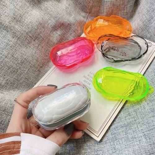 Fluorescent Earphone Case For Samsung Galaxy Buds Plus Cases Cute Hard Matte Wireless Earphone Protective Cover For Buds+ Case