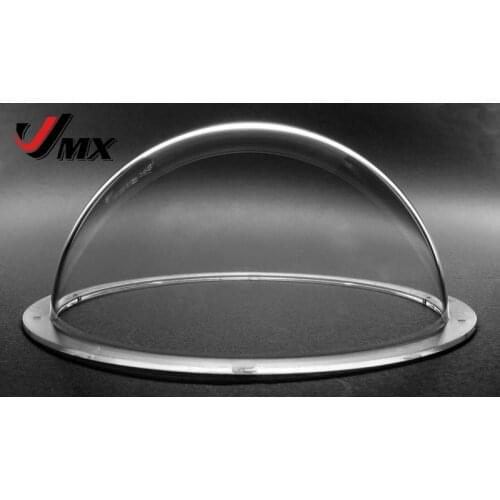 JMX 5 INCH Acrylic Indoor / Outdoor CCTV Replacement Clear Camera Dome Housing Security Dome Camera Housing
