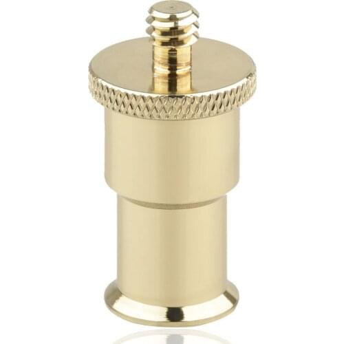 Metal Light Umbrella Flash Holder Adapter with 1/4" Male Screw for Photo Studio