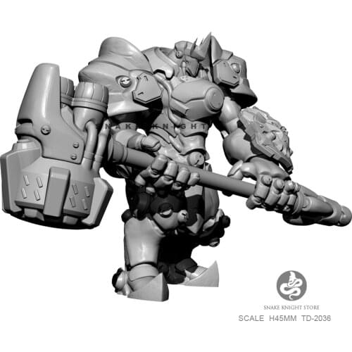 45MM Resin Kits soldiers model self-assembled TD-202036