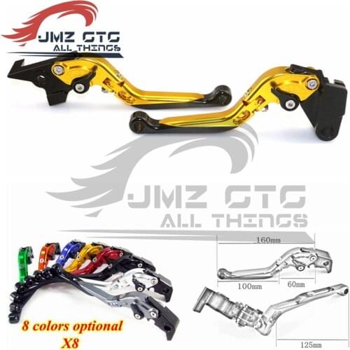 For KAWASAKI W800/SE ER-5 Z750S ZXR400 ZR750 ZEPHYR CNC Adjustable folding 90 degrees extensible Motorcycle Brake Clutch Lever