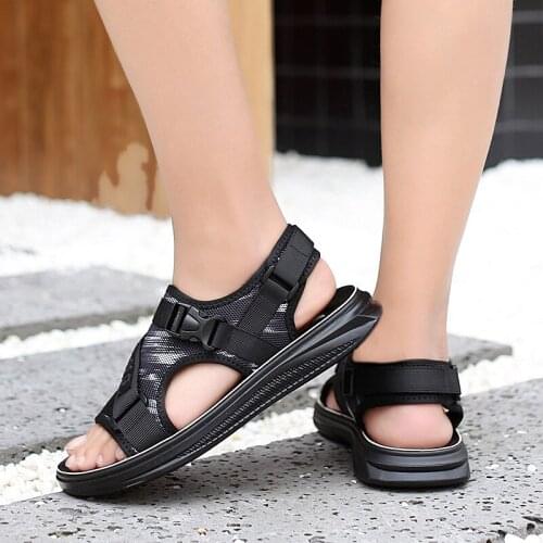 Sandal Shoe Men Mens Footwear Sandals Slip On Men Casual For Summer Big Sandalias Mens Size 44 Shoes In Slippers Samool