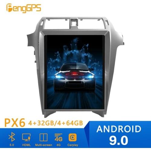 Android 9 Tesla Style Car CD Radio Vertical Screen for Lexus GX460 Lexus GX400 2009 + GPS Navigation Multimedia Player Head unit