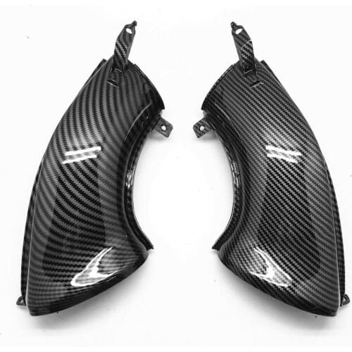 For YAMAHA 2007 2008 YZF R1 Dash Airduct Intake Tube Ram Fairing Carbon Fiber
