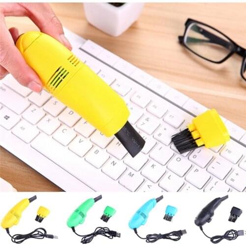 1pc USB Keyboard Cleaner PC Laptop cleaner Computer Vacuum Cleaning Kit Tool Remove Dust Brush Home Office desk