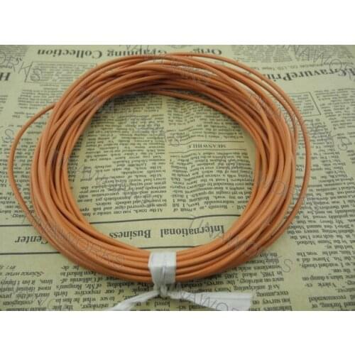 100 Yards 2.5mm Orange Round Real Genuine Leather Cord for Jewelry Making Crafting Beading Necklace Bracelet Making