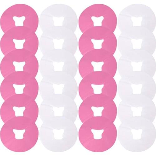 200pcs Disposable Massage Face table Sheets Bed Non-Woven Fabric Face Pads Beauty Salon Face Pads massage bed cover sheet