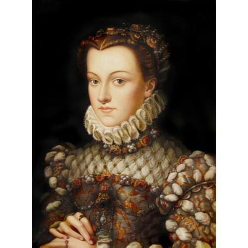 Free shipping beautiful court figure canvas prints oil painting classical female General painting on canvas decoration picture