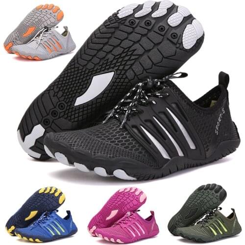 Unisex Quick-Drying Water Sports Shoes Beach Surfing Swimming Shoes Mens Five-Finger Water Shoes Womens Wading Shoes