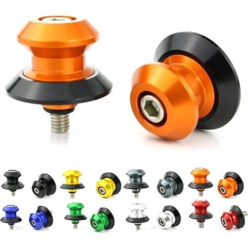 Swing Arm Sliders Spools Fit For KTM 690 DUKE R 2010-2017 690 DUKE 2008-2017 790 DUKE 2018 Stand Bobbins CNC Aluminum Alloy