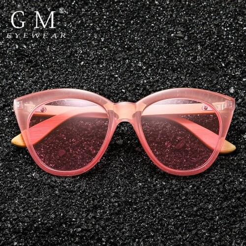 Fashion Wood Sunglasses Ladies Cat Eye Slub Ladies Sunglasses Retro de sol masculino Buy One Get One Free