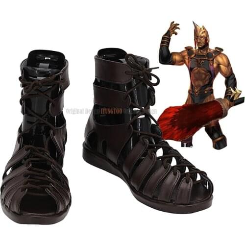 FGO Roma Shoes Cosplay Fate Grand Order Romulus Cosplay Boots Custom Made Shoes Any Size for Unisex