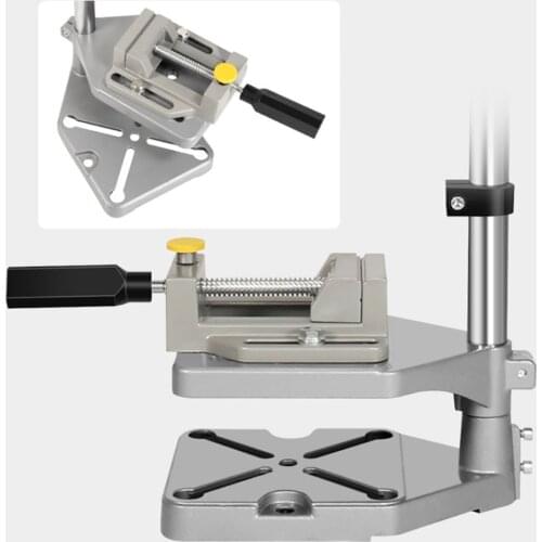 Flat Vise Tongs Electric Drill Aluminus-Alloy Mini House Use for Stand Power Tool Parts Mini Vice Flat Pliers Mini Bench Clamp