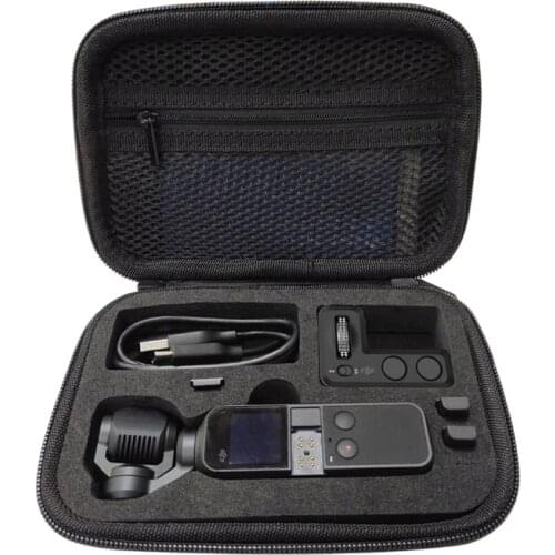 Portable case camera gimbal & Dial control wheel Storage box hard shell bag for dji osmo pocket camera Accessories