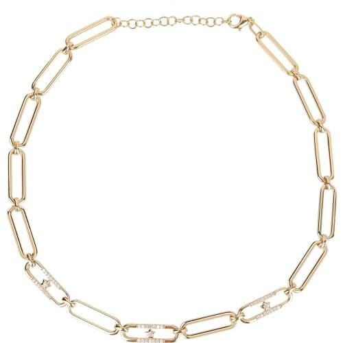 Silver, Nested star Detail on the Chain Necklace, best present options for Your Loved Ones